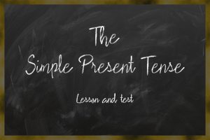 simple present tense mesin ingilizce
